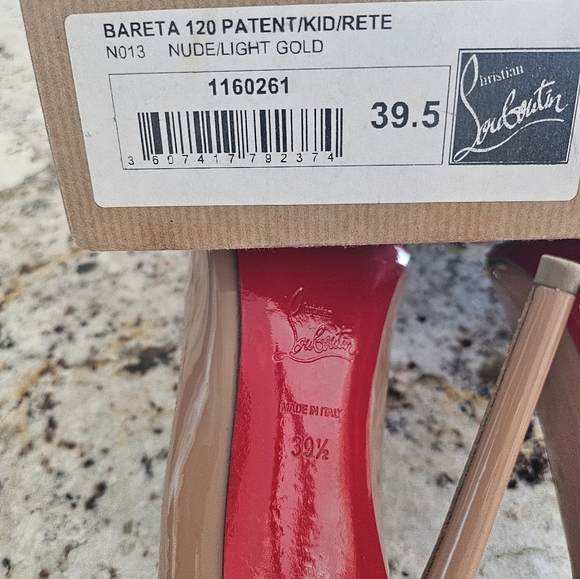 Christian Louboutin Bareta 120 Patent Pumps - Picture 13 of 13